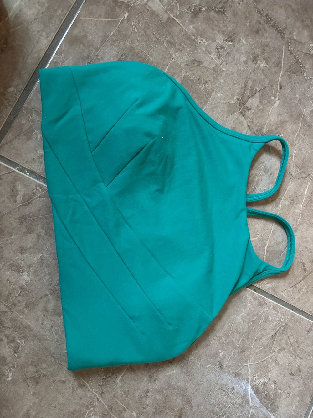 lululemon athletica Teal Racerback Sports Bra